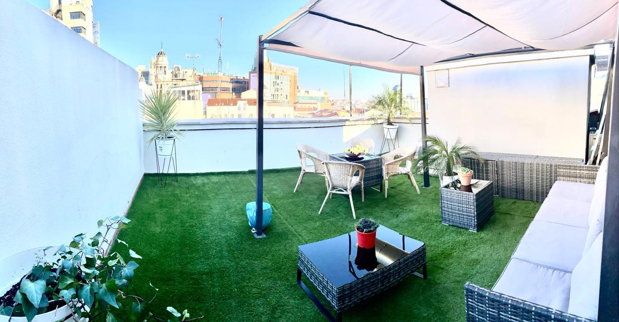 Apartamento Penthouse Madrid View Exterior foto